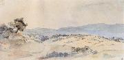 Eugene Delacroix Moroccan Landscape near Tangiers oil